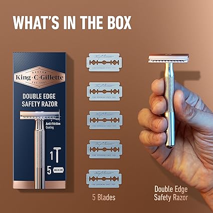 King C. Gillette Safety Razor: Men's Safety Razor - The Tribalist