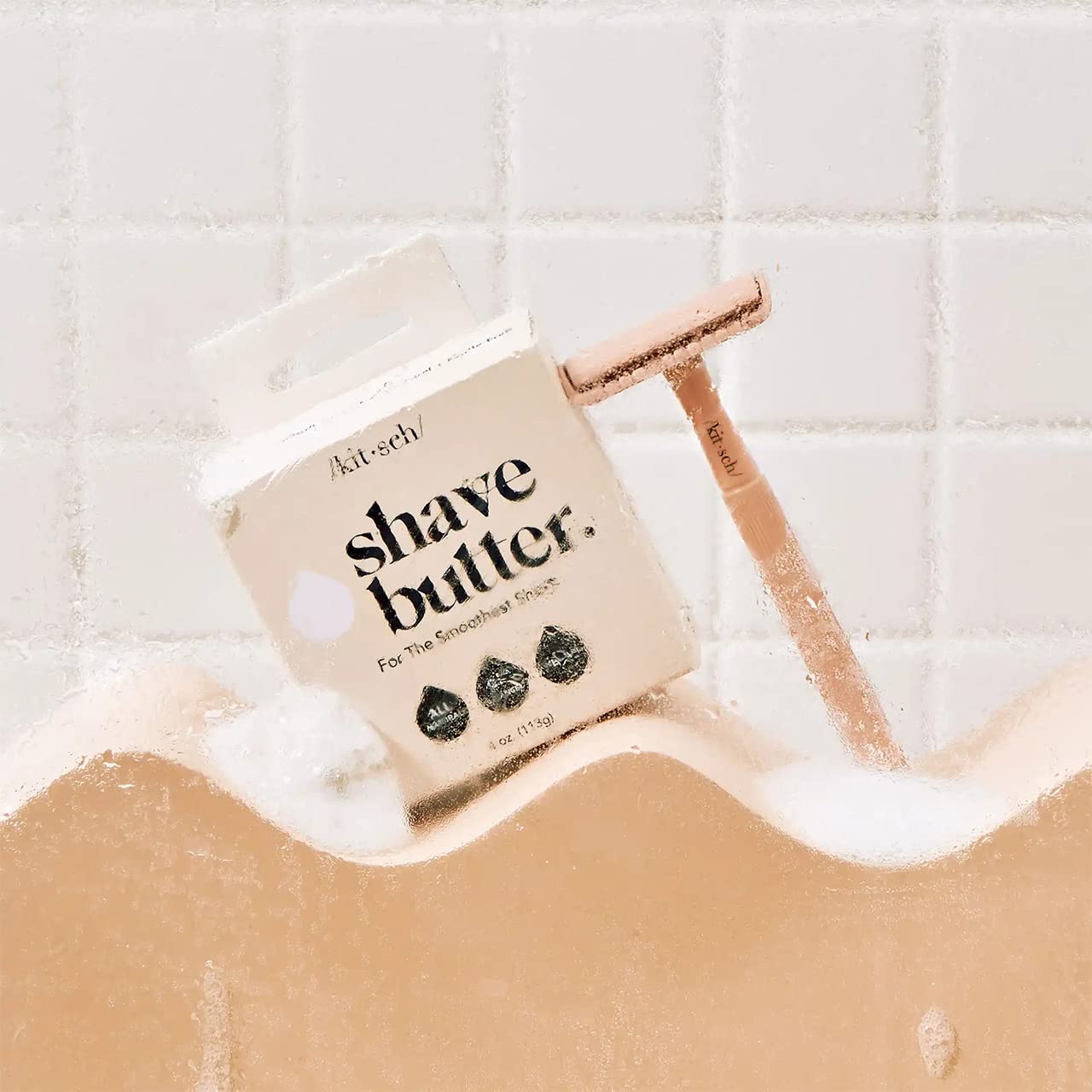 The Tribalist Kitsch Shave Butter Soap Bar