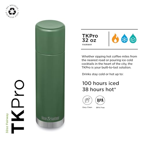 Klean Kanteen: TK Pro Water Bottle (32 Oz Fairway) - The Tribalist