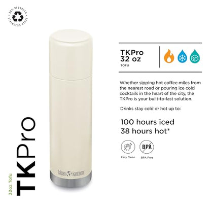 Klean Kanteen: TK Pro Water Bottle (32 Oz Fairway) - The Tribalist