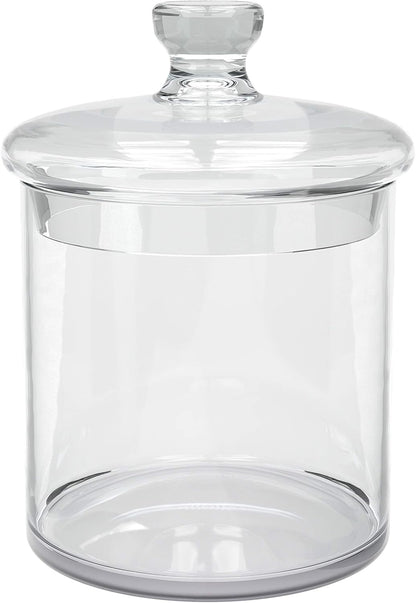 KooK: Glass Apothecary Jar Set Kitchen Storage Containers (36 Ounce, Set of 2) - The Tribalist