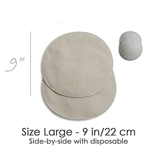 The Tribalist - LANACare: Organic Merino Wool Reusable Nursing Pads