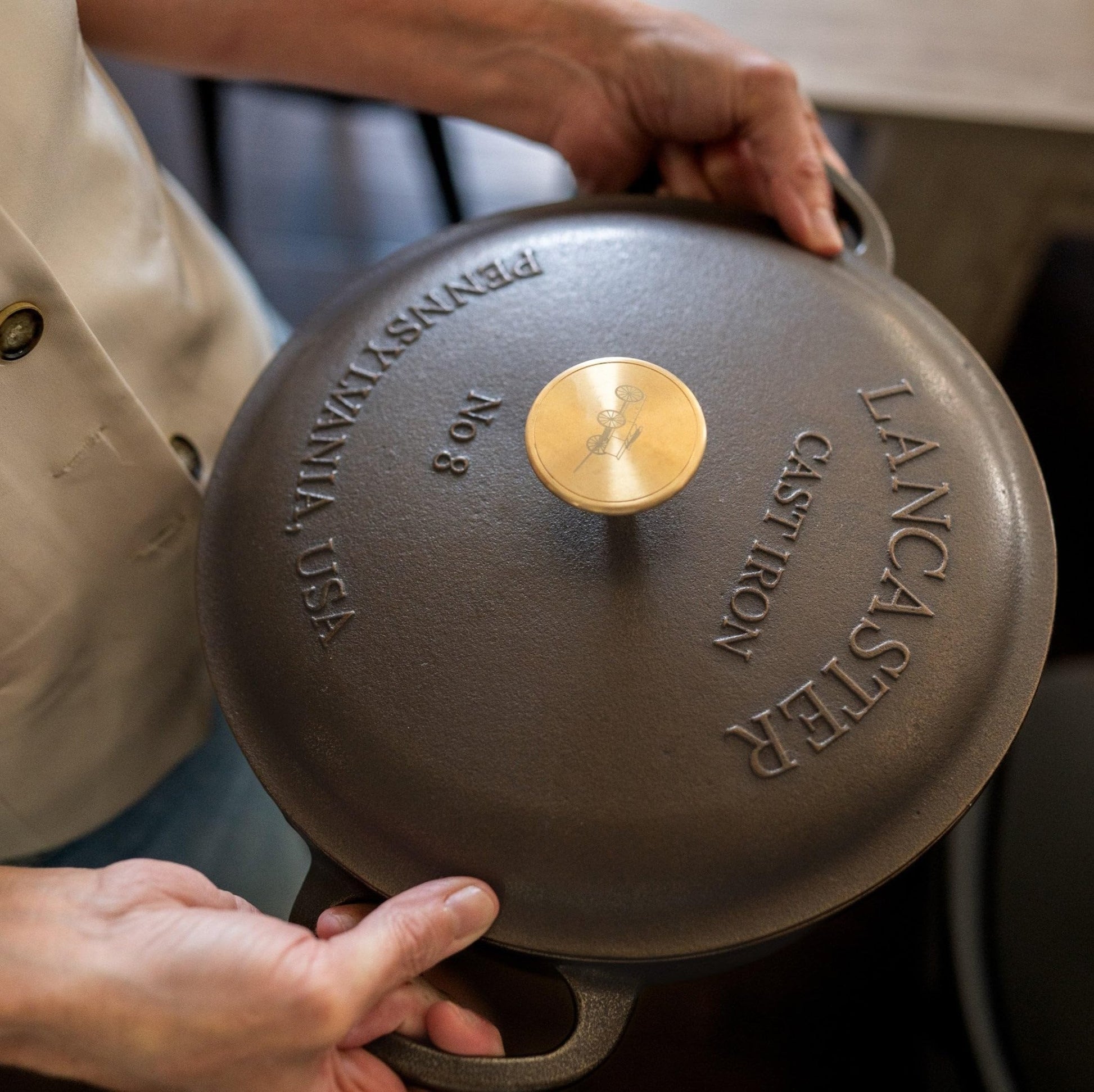 Lancaster Cast Iron 5 Qt Dutch Oven – Works on All Cooking Surfaces - The Tribalist