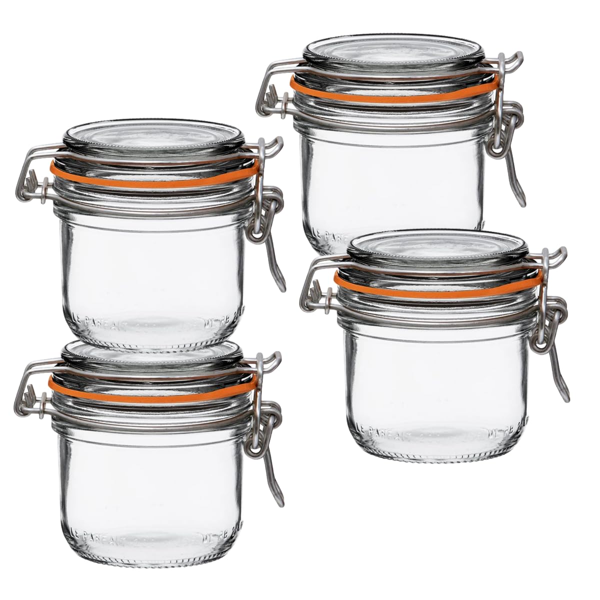 The Tribalist - Le Parfait: French Glass Canning Jar with Airtight Rubber Seal