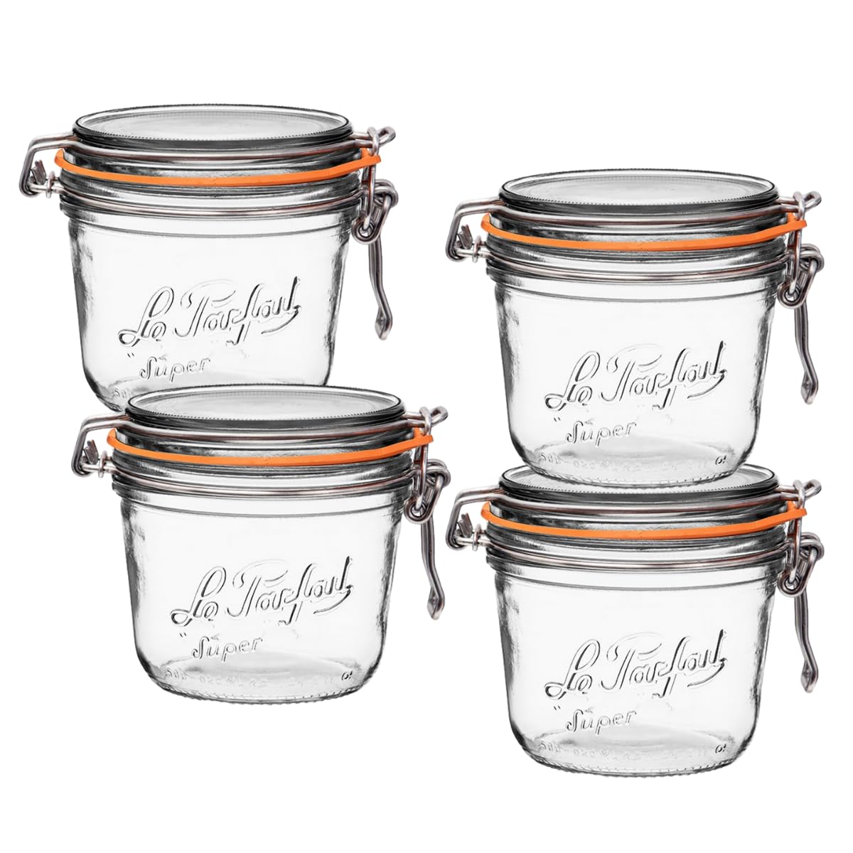 The Tribalist - Le Parfait: French Glass Canning Jar with Airtight Rubber Seal