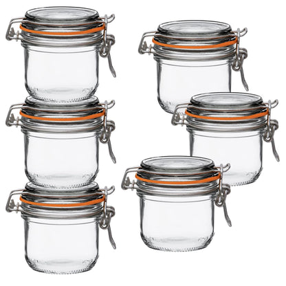 The Tribalist - Le Parfait: French Glass Canning Jar with Airtight Rubber Seal