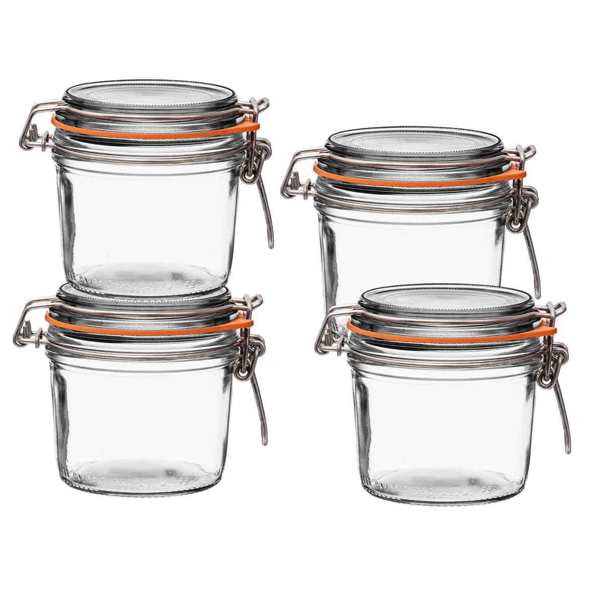 The Tribalist - Le Parfait: French Glass Canning Jar with Airtight Rubber Seal