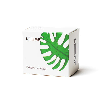 Leaf Shave | Single-Edge Safety Razor Blades - 50 Count - The Tribalist