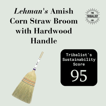 Lehman's: Amish - Made House Broom (55 inches) - The Tribalist