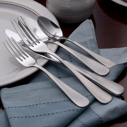 Liberty Tableton: Satin Annapolis Flatware (45 Piece set for 8) - The Tribalist