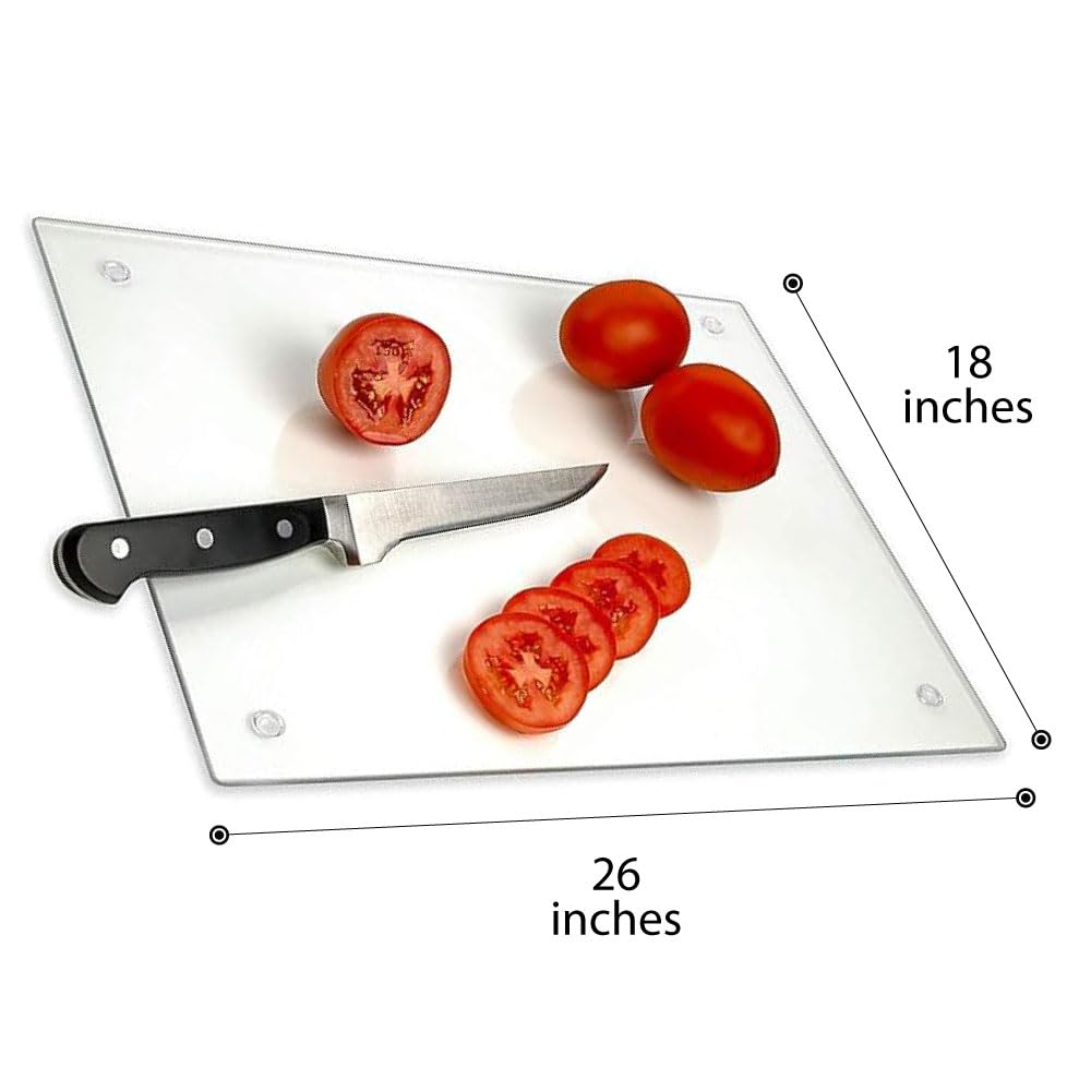 The Tribalist - Light In The Dark: Tempered Glass Cutting Board