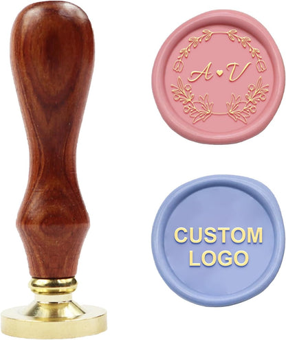 Macchiole: Custom Wax Seal Stamp - Personalized Designs (7 stamp sizes) - The Tribalist