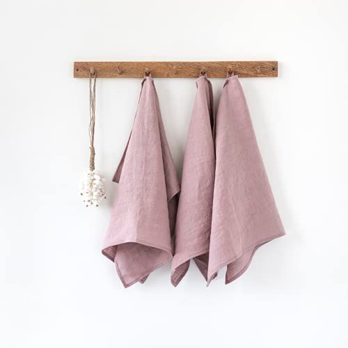 Magic Linen: Kitchen Towels - 100% Linen, Absorbs Quickly (Set of 3) - The Tribalist