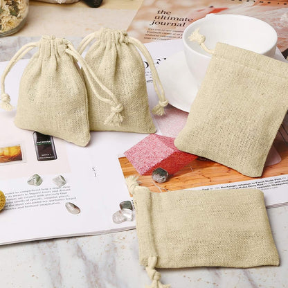 Mayitr: Burlap Drawstring Bags (Pack of 30) - The Tribalist