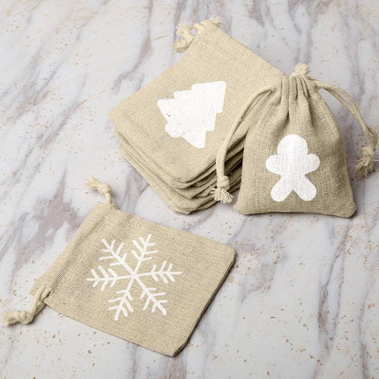 Mayitr: Burlap Drawstring Bags (Pack of 30) - The Tribalist