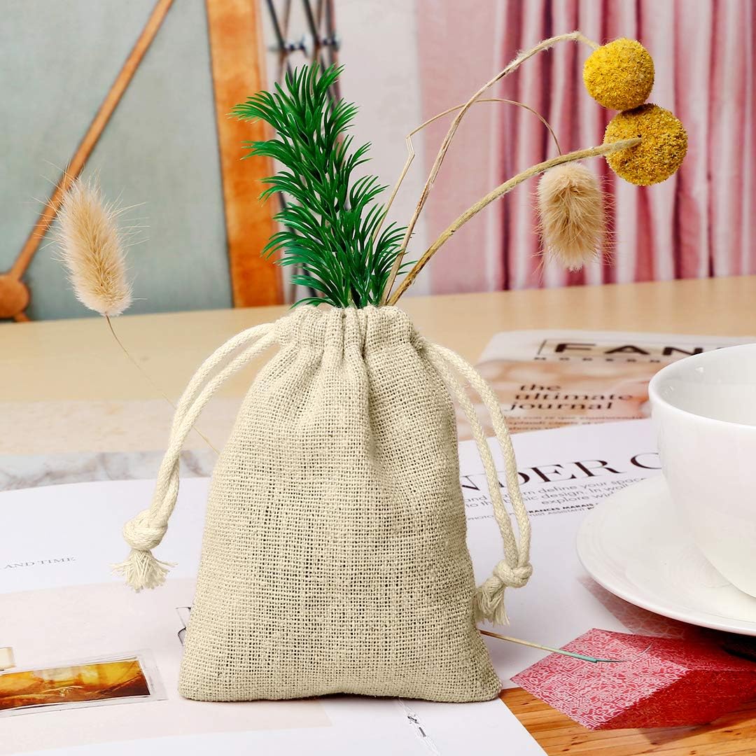 Mayitr: Burlap Drawstring Bags (Pack of 30) - The Tribalist