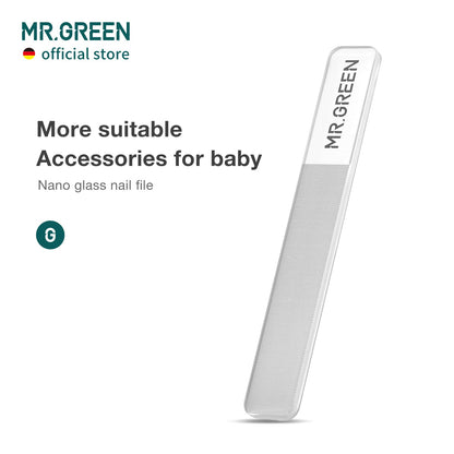 The Tribalist MR.GREEN Baby Safety Nail Clippers, Fingernail Cutter Newborn Baby, Convenient Nail File Manicure Tools