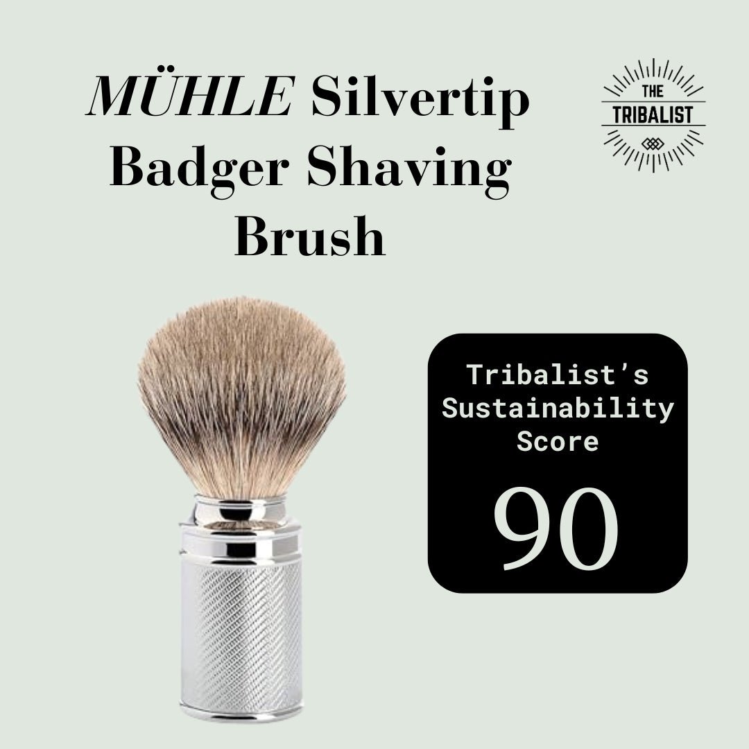 MÜHLE: Silvertip Badger Shaving Brush for Men - The Tribalist