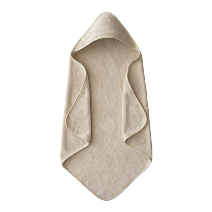 The Tribalist - mushie Baby Hooded Towel | Organic Cotton (Moss)