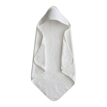 The Tribalist - mushie Baby Hooded Towel | Organic Cotton (Moss)