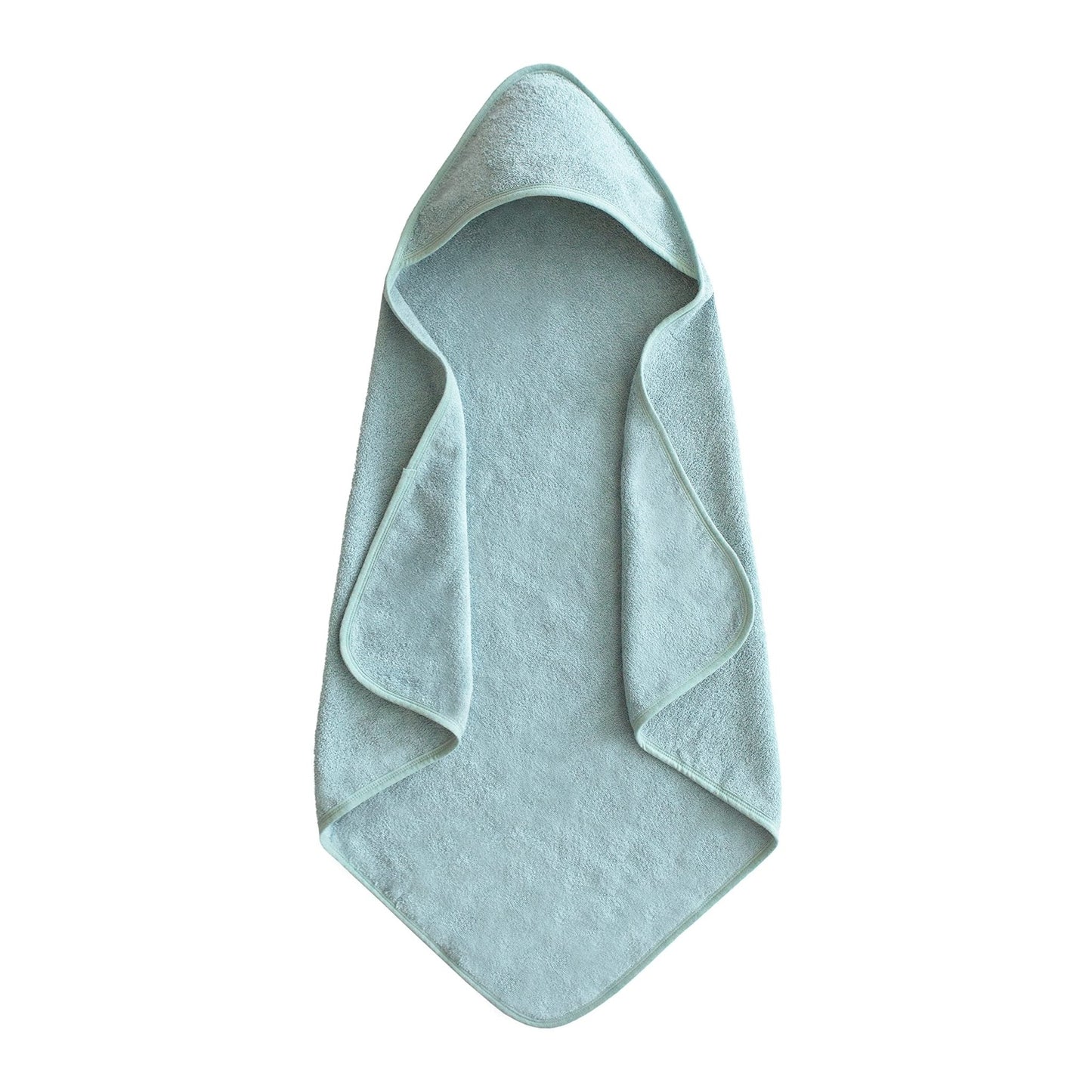 The Tribalist - mushie Baby Hooded Towel | Organic Cotton (Moss)