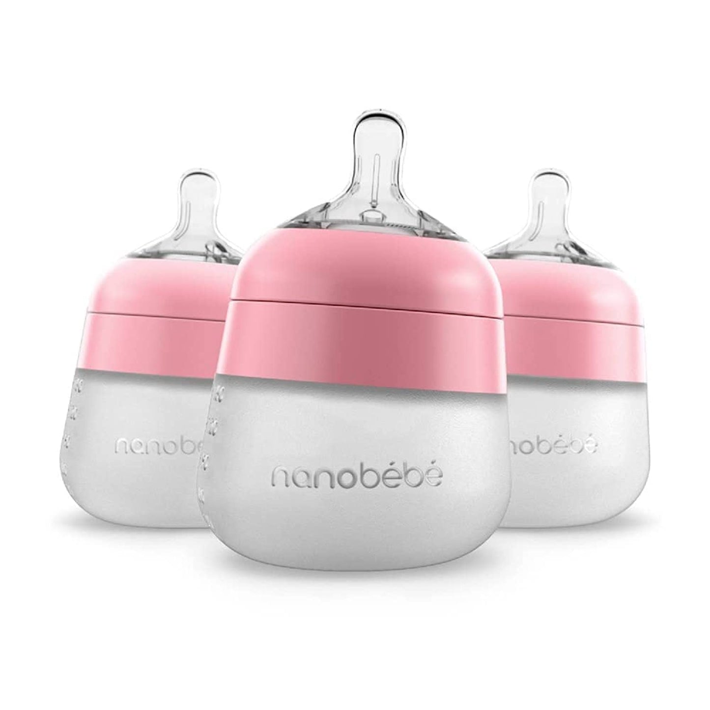 Nanobébé: Flexy Silicone Baby Bottle - Non-Collapsing Natural Feel Anti-Colic Nipple - The Tribalist