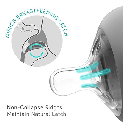 Nanobébé: Flexy Silicone Baby Bottle - Non-Collapsing Natural Feel Anti-Colic Nipple - The Tribalist