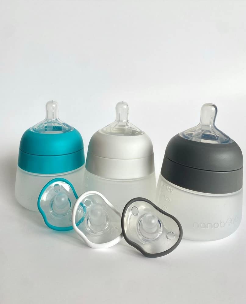 Nanobébé: Flexy Silicone Baby Bottle - Non-Collapsing Natural Feel Anti-Colic Nipple - The Tribalist