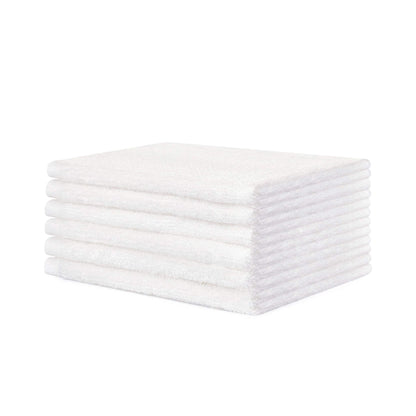 The Tribalist - Natemia Organic Baby Washcloths - 12”x12” Soft Cotton Baby Towels - Pack of 5 Multipurpose Reusable Wipes