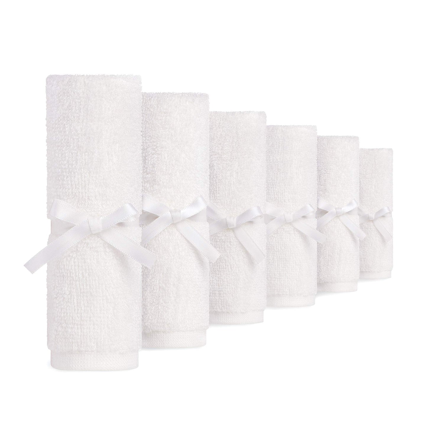 The Tribalist - Natemia Organic Baby Washcloths - 12”x12” Soft Cotton Baby Towels - Pack of 5 Multipurpose Reusable Wipes