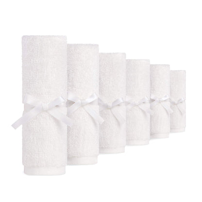 The Tribalist - Natemia Organic Baby Washcloths - 12”x12” Soft Cotton Baby Towels - Pack of 5 Multipurpose Reusable Wipes