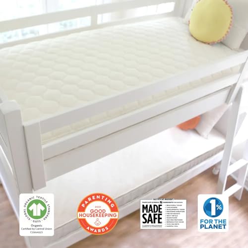 Naturepedic 2-in-1 Organic Kids Mattress - Full Mattress with Quilted Top and Waterproof Layer - The Tribalist