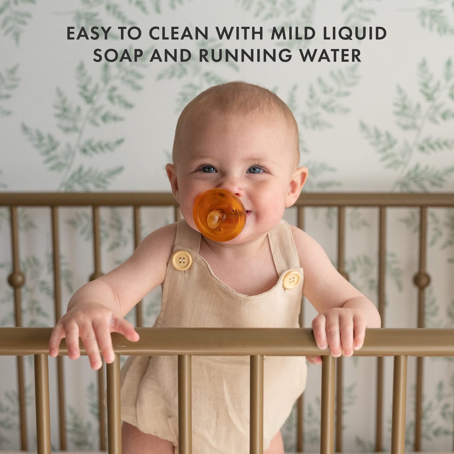 Natursutten: Natural Rubber Newborn Pacifier – BPA - Free, Soft & Safe for 0 - 6 Months - The Tribalist