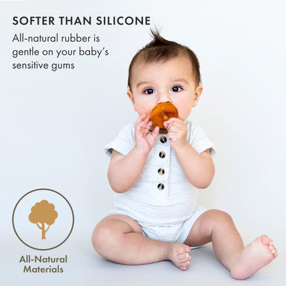 Natursutten: Natural Rubber Newborn Pacifier – BPA - Free, Soft & Safe for 0 - 6 Months - The Tribalist