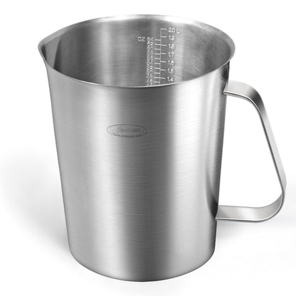 Newness: Stainless Steel Measuring Cup with Handle - Non Slip Design - The Tribalist