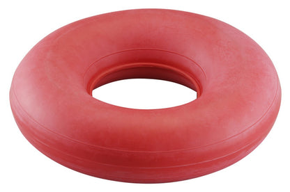 NOVA Inflatable Donut Cushion, Easy to Inflate & Deflate Seat Cushion, Durable Rubber and Easy to Clean, Red - The Tribalist