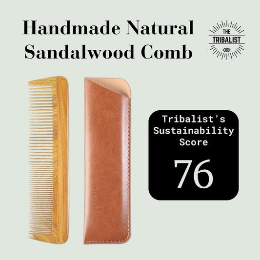 Onedor: Handmade Natural Sandalwood Comb - The Tribalist