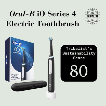 Oral-B: iO Series 4 Rechargeable Electric Toothbrush with Brush Head - The Tribalist