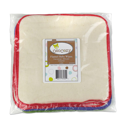 OsoCozy: Reusable and Washable Flannel Cloth Baby Wipes - The Tribalist