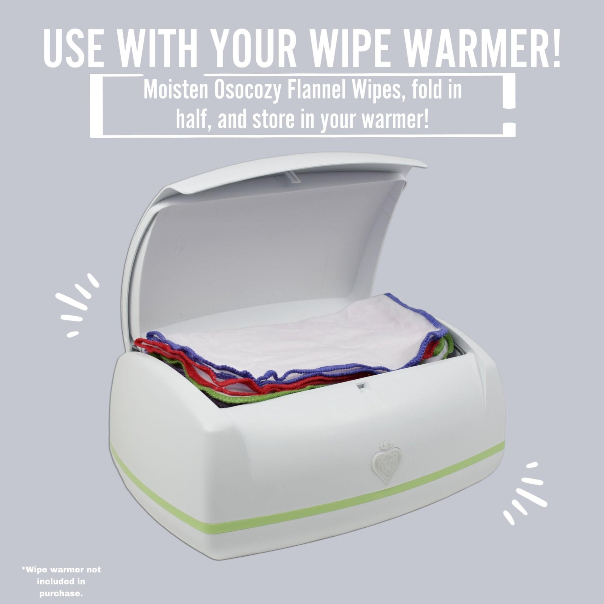 OsoCozy: Reusable and Washable Flannel Cloth Baby Wipes - The Tribalist