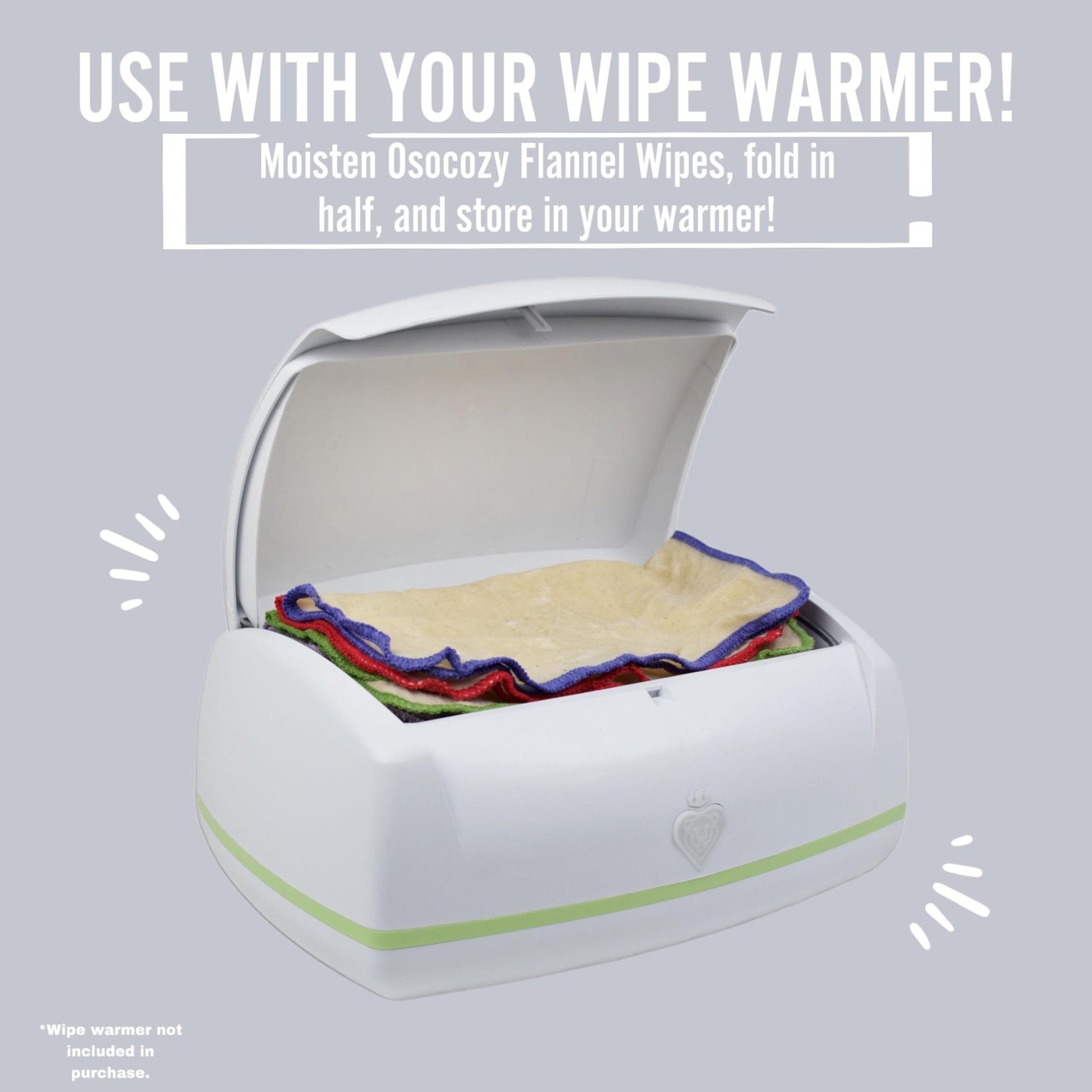 OsoCozy: Reusable and Washable Flannel Cloth Baby Wipes - The Tribalist