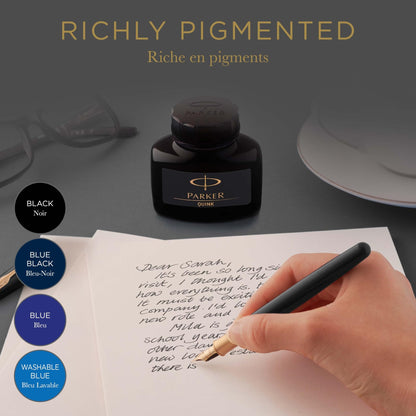 Parker: Quink Black Quick Drying Ink - The Tribalist