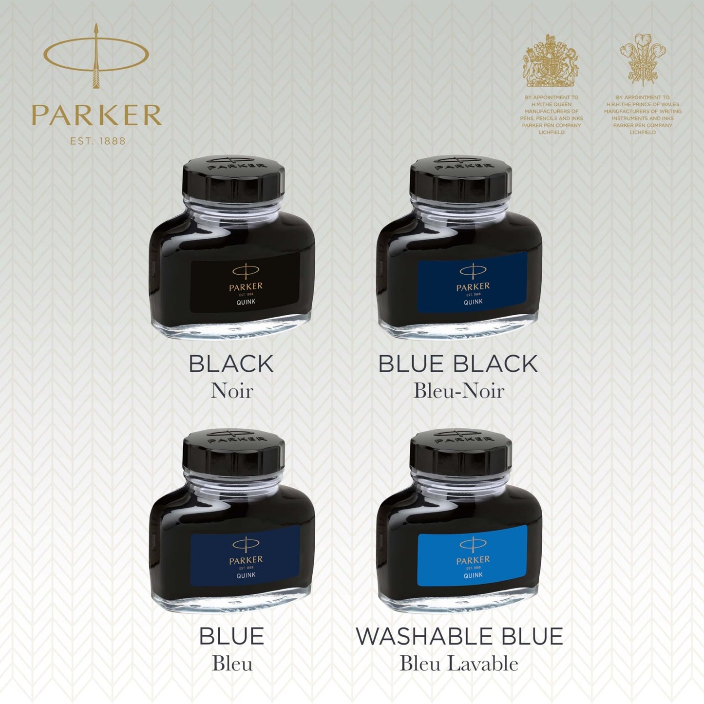 Parker: Quink Black Quick Drying Ink - The Tribalist