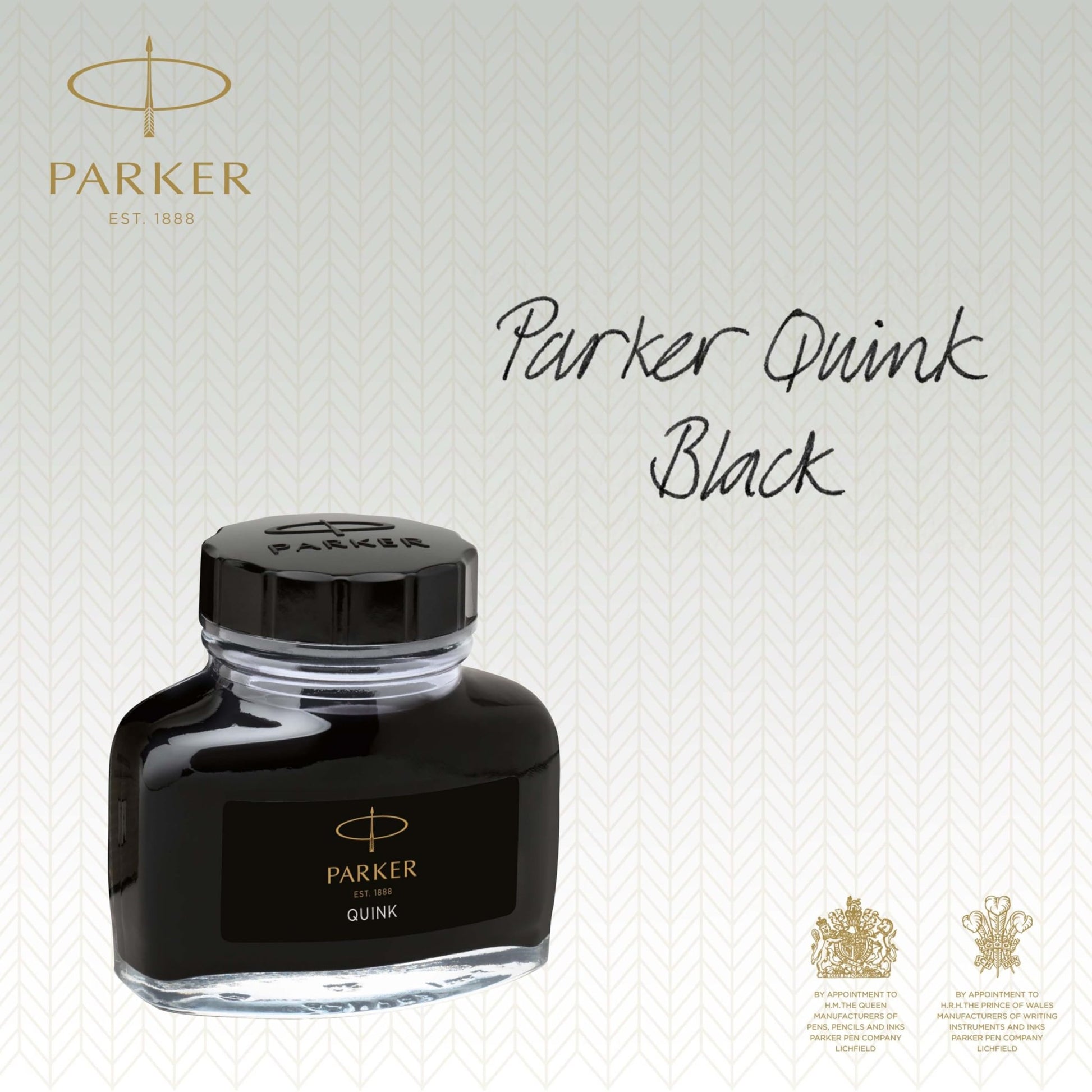 Parker: Quink Black Quick Drying Ink - The Tribalist