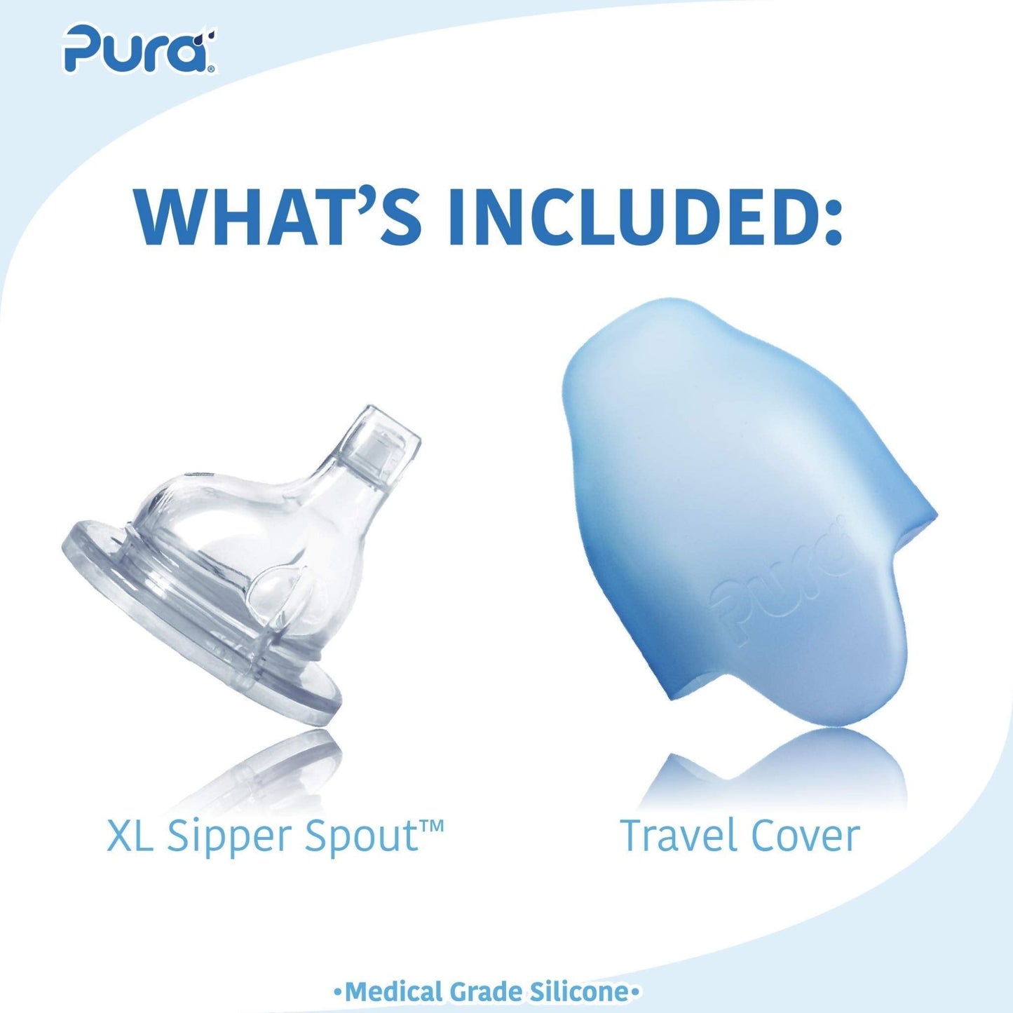 Pura: Kiki Stainless Steel Sippy Cup Bottle with Sleeve (11oz/325ml) - The Tribalist