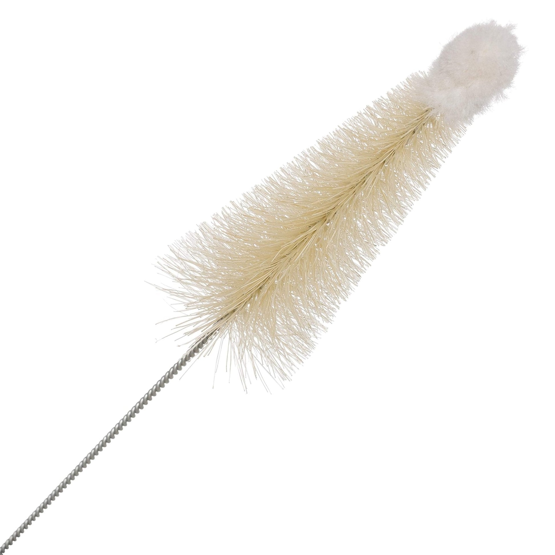 Redecker: Pig Bristle and Wool Tip Bottle Cleaning Brush Set with Wire Handles - The Tribalist