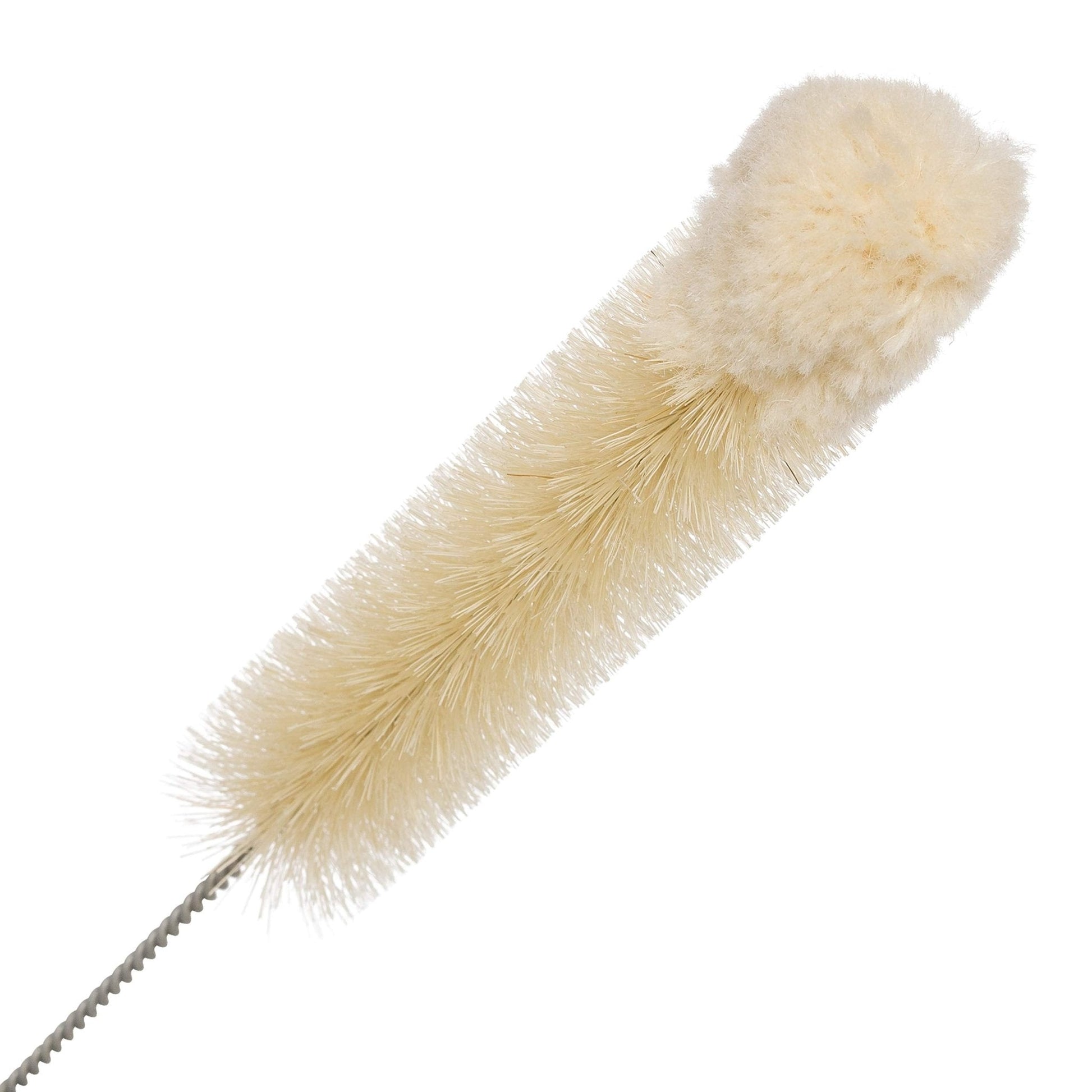 Redecker: Pig Bristle and Wool Tip Bottle Cleaning Brush Set with Wire Handles - The Tribalist