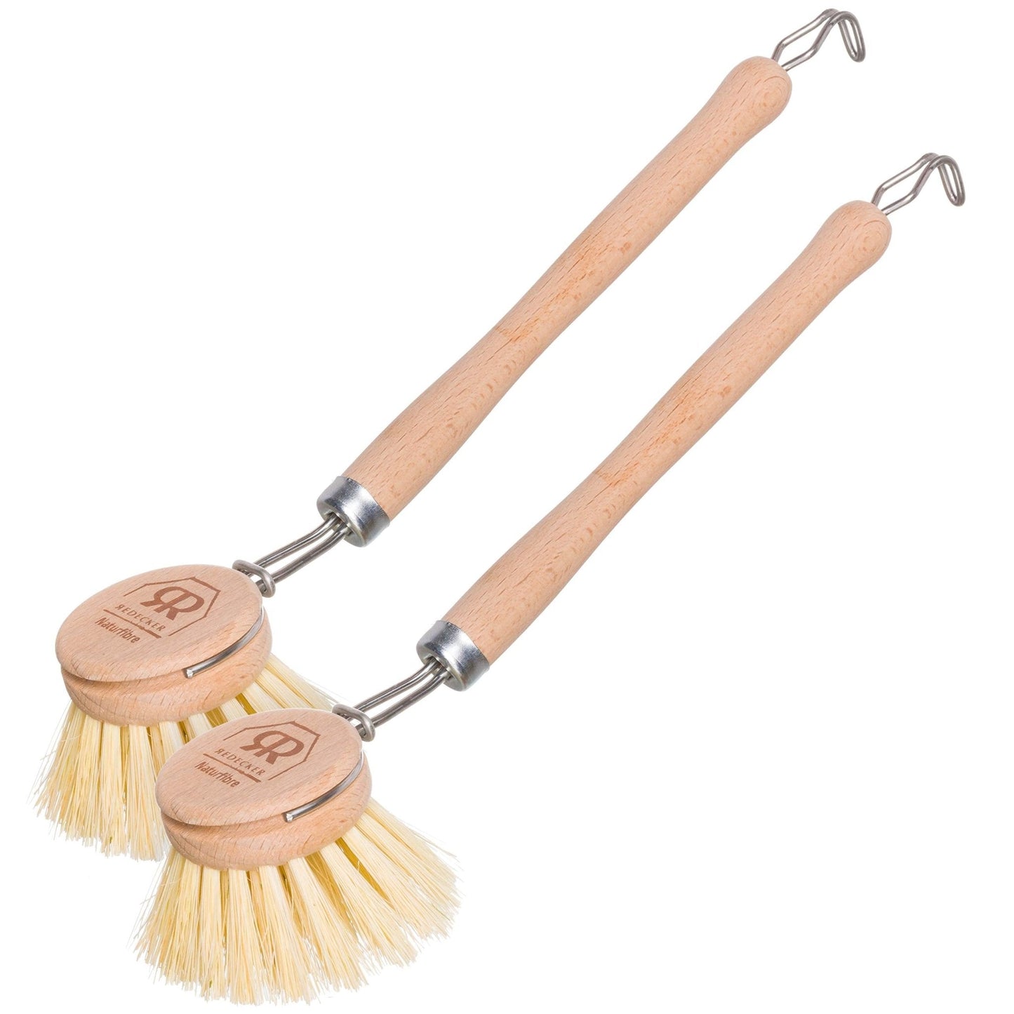 Redecker: Tampico Fiber Bristle All - Purpose Kitchen Dish Scrub Brush with Beechwood Handle - The Tribalist