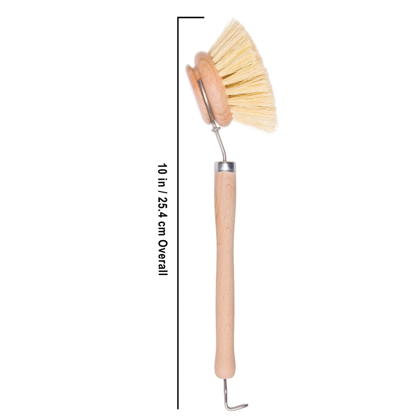 Redecker: Tampico Fiber Bristle All - Purpose Kitchen Dish Scrub Brush with Beechwood Handle - The Tribalist