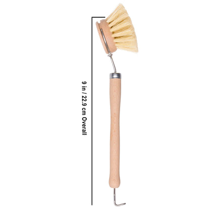 Redecker: Tampico Fiber Bristle All - Purpose Kitchen Dish Scrub Brush with Beechwood Handle - The Tribalist